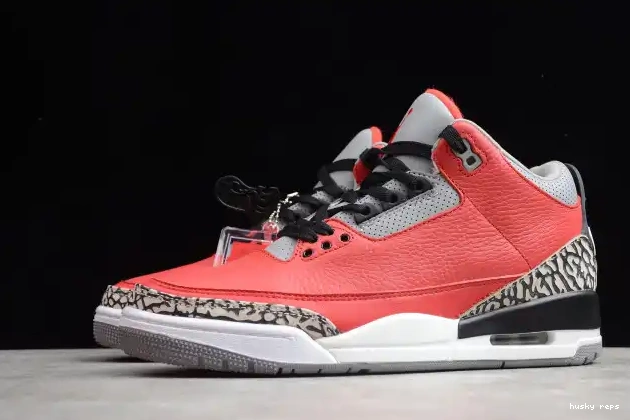 Cheap Husky Jordan Air CK5692-600 3 Cement Red 0524